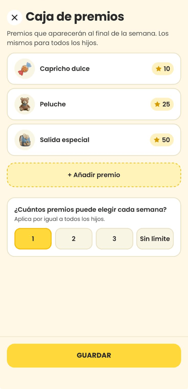 Kidiwin prize box screenshot